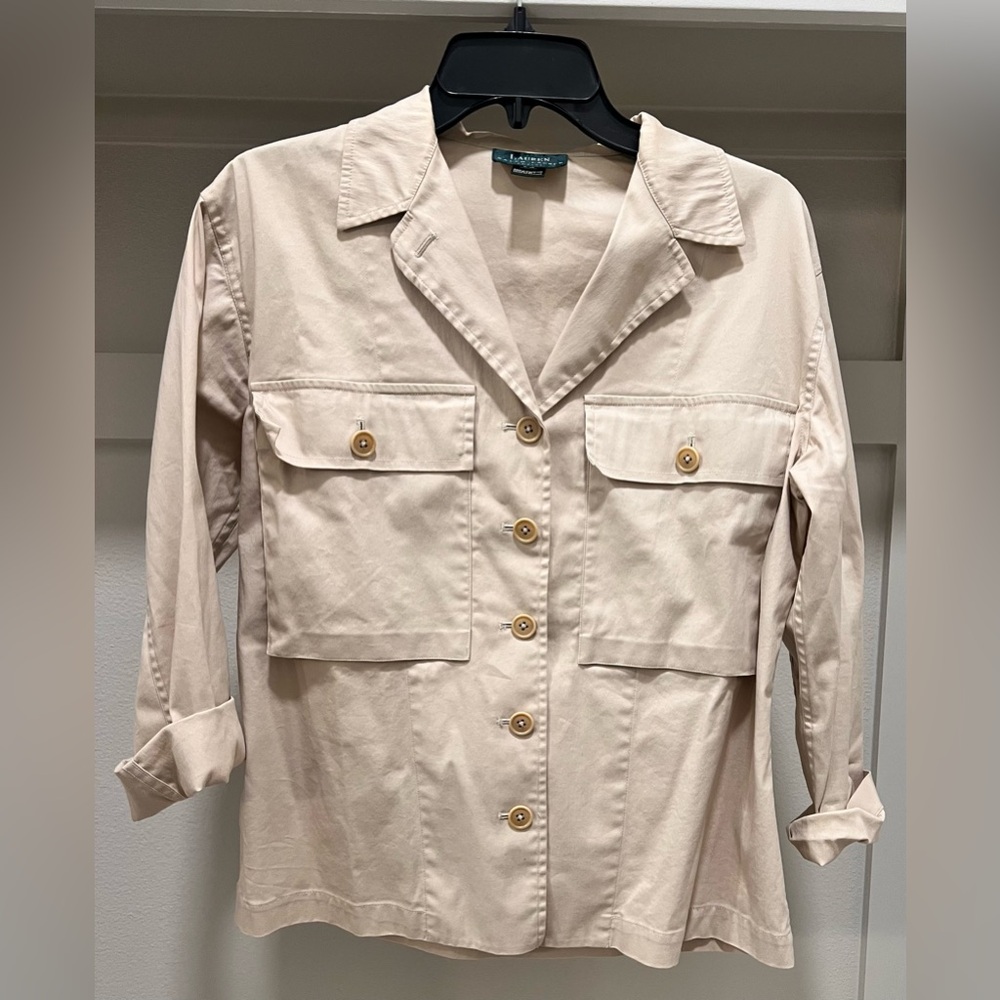 Ralph Lauren Light Beige Shacket P/M